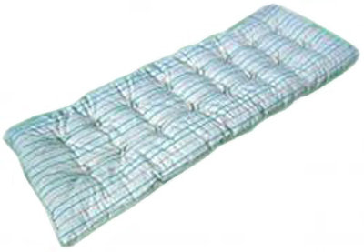 Матрац 1-спальный (70 х 190) ватный Наполнитель: вата + регенерированное волокно (100% хлопок)
Размер: 70х190х7      
При заказе от 100шт. индивидуальное изготовление матрацов на заказ.